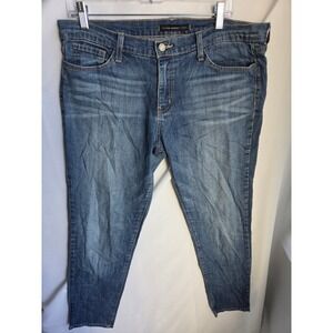 Flying Monkey Platinum Jeans Womens Blue Medium Slim Mid Tapered